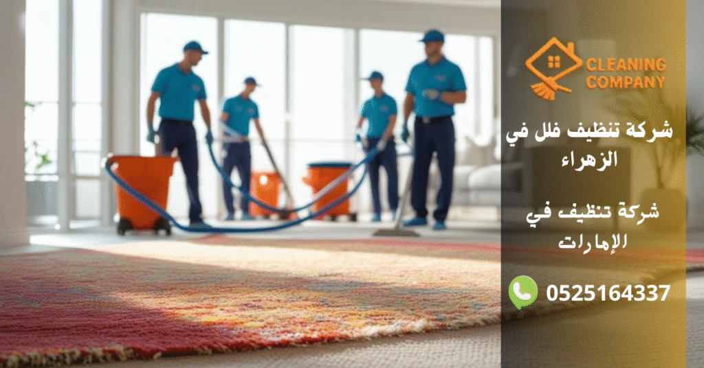 شركة تنظيف فلل في الزهراء